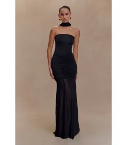 Meshki Caspian Maxi Dress Black Size XS / AU 6  for rent on The Volte - image 4