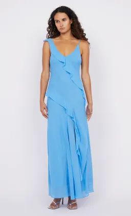 Bec and Bridge Aida Frill Dress Blue Azure Size 8 for rent on The Volte - image 2