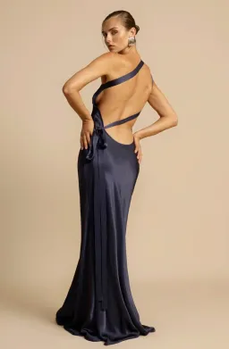 Arcina Ori Monique Maxi Dress Navy Size M / Size AU 10 for rent on The Volte - image 4