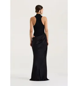 Henne Soraia Maxi Dress in Black Size AU 8 for rent on The Volte - image 5