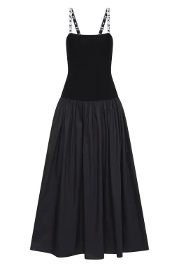 Aje Leana Knit Midi Dress in Black Size M / AU 10 for rent on The Volte - image 4