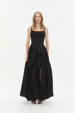 Aje Alani Maxi Gown Black Size 8 for rent on The Volte - image 6
