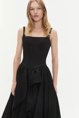 Aje Alani Maxi Gown Black Size 8 for rent on The Volte - image 4