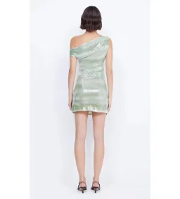 Bec & Bridge Brydie Asym Mini Dress Mint Ombré Size Small /AU 8 for rent on The Volte - image 6