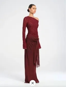 Benni Nova Maxi Dress Red Size 8 for rent on The Volte - image 2