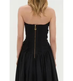 Aje Splendour Flower Gown Black Size AU 8 for rent on The Volte - image 6