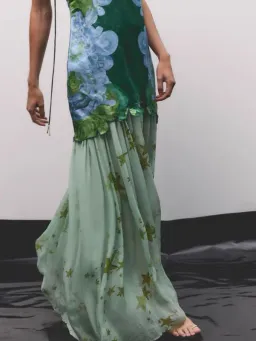 Antipodean Runaway Star Drop Waist Gown Size AU 10 for rent on The Volte - image 4