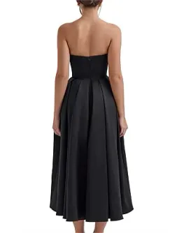 House Of CB Contessa Midi Dress Black Size AU 6 for rent on The Volte - image 3