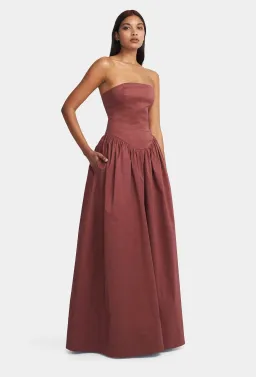 Hansen And Gretal Audrey Gown Pinot Size 10 for rent on The Volte - image 3