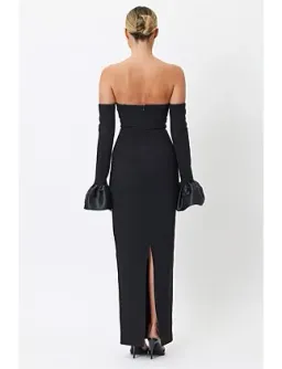 Bianca and Bridgett Adrianna Maxi Dress Black Size 12/XL for rent on The Volte - image 1