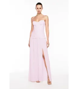 Manning Cartell Double Time Pleat Maxi Dress in Hydrangea Size AU 10 for rent on The Volte - image 2