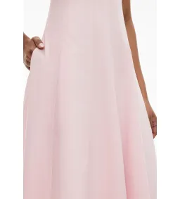 Witchery Panelled Midi Dress Powder Size AU 8 for rent on The Volte - image 4