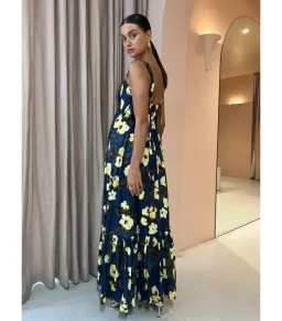 Acler Luddenham Maxi Dress Floral Posy Size US 6 / AU 10 for rent on The Volte - image 5