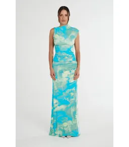 Summi Summi Valentina Maxi Dress Lemon Lumen Size AU 8 for rent on The Volte - image 1