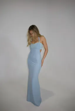 Deconduarte Gemona Maxi Opaque Baby Blue Size 8 for rent on The Volte - image 2