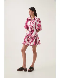 AJE ELIZA SMOCK MINI DRESS SIZE 4 for rent on The Volte - image 3