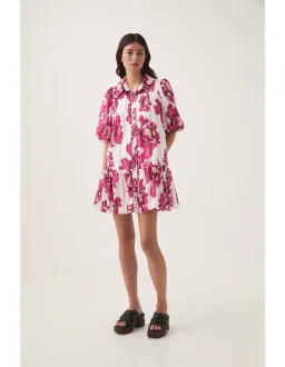 AJE ELIZA SMOCK MINI DRESS SIZE 4 for rent on The Volte - image 5