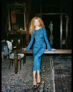 Realisation Par Gai Maxi Dress in Denim Size AU 8 for rent on The Volte - image 1