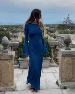 Realisation Par Gai Maxi Dress in Denim Size AU 8 for rent on The Volte - image 6