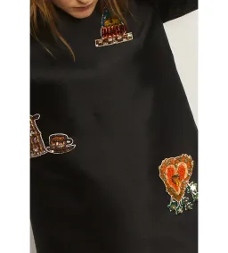 Alemais Ginger Embellished Gown Black Size 10 for rent on The Volte - image 4