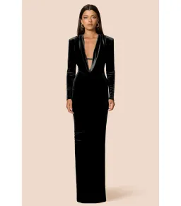 Love Nookie Nina L/S Maxi Dress Black Size AU 8 for rent on The Volte - image 1