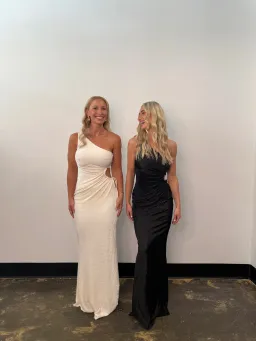 Love Nookie Mirage OS Gown Maxi Black Size AU 12  for rent on The Volte - image 5