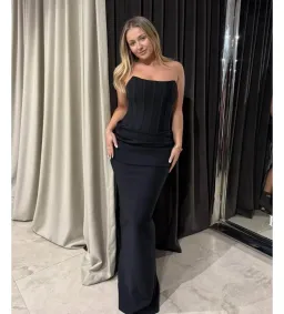 Eliya The Label Hilda Gown Black Size AU 8 for rent on The Volte - image 2