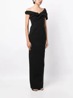 Rachel Gilbert Matteo Maxi Gown Black Size 0 / AU 6 for rent on The Volte - image 2
