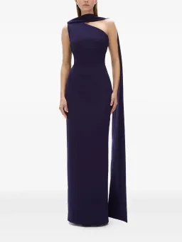 Rachel Gilbert Clara Gown Dark Indigo Size 1/ AU8 for rent on The Volte - image 1