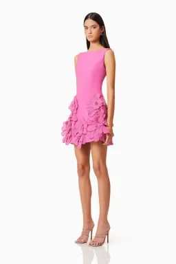 Elliatt Janelle Mini Dress / Pink / Size 8 for rent on The Volte - image 3