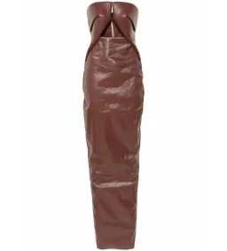 Rick Owens Prong Gown Brown Size AU 6 for rent on The Volte - image 8