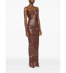 Rick Owens Prong Gown Brown Size AU 6 for rent on The Volte - image 3