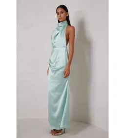 Elle Zeitoune Yvette Maxi Dress Spearmint Size 10 for rent on The Volte - image 4