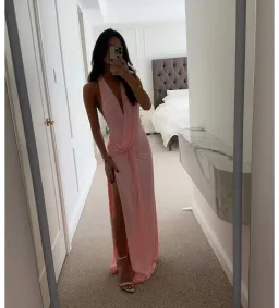 Natalie Rolt Winona Gown Blossom Pink Size 0 AU 6 for rent on The Volte - image 2