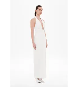 MISHA Alusia Maxi Dress Ivory Size 8/S for rent on The Volte - image 2