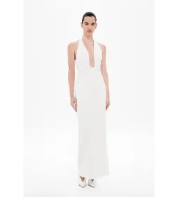 MISHA Alusia Maxi Dress Ivory Size 8/S for rent on The Volte - image 1