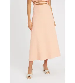 Kookai Brady Tie Top and Midi Skirt Set in Multi Size AU 12 for rent on The Volte - image 5