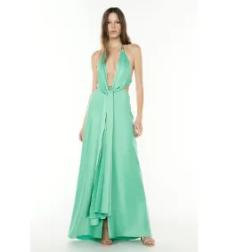 Manning Cartell Evening Trance Slip Dress in Green Size M / AU 10 for rent on The Volte - image 1