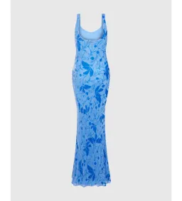 Rat and Boa Inez Maxi in Blue Size XL / AU 14 for rent on The Volte - image 4