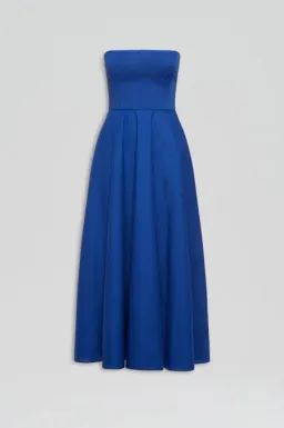 Scanlan Theodore Parachute Bustier Dress in Sapphire Size AU8 for rent on The Volte - image 2