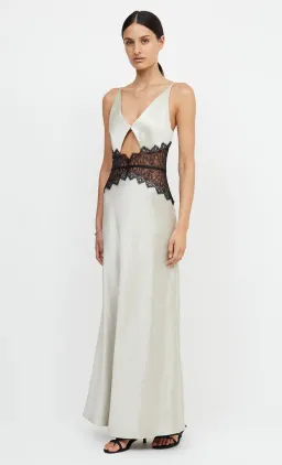 Bec and Bridge Camille Maxi Dress in Ecru Size 6 for rent on The Volte - image 2