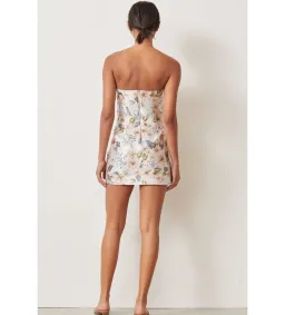 Bec & Bridge Fleurette Jacquard Mini Dress Floral Size AU 8 for rent on The Volte - image 5