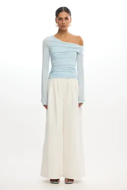 Significant Other Lex Long Sleeve Top Blue Size 8 for rent on The Volte - image 1