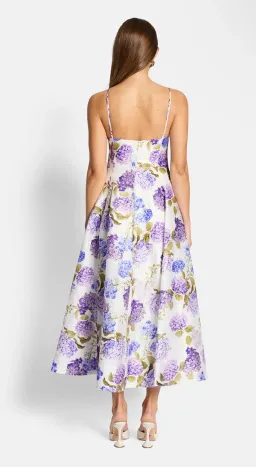 Sofia The Label Evie Midi Dress in Hydrangea Size 8 for rent on The Volte - image 2