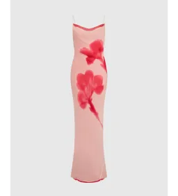 Rat and Boa Corali Maxi Dress in Pink Floral Size M / AU 10 for rent on The Volte - image 5