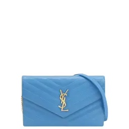YSL Flap Pouch Baby Blue for rent on The Volte - image 1