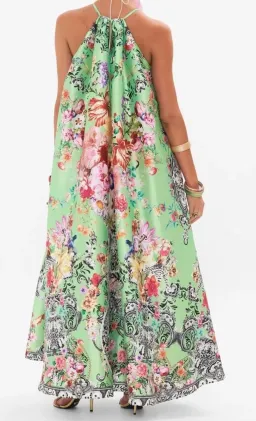 Camilla Trapeze Maxi Dress Porcelain Dream Size M/ AU 12 for rent on The Volte - image 3