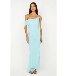 Bec & Bridge Danka Asym Maxi Dress in Turquoise Size AU 6 for rent on The Volte - image 1