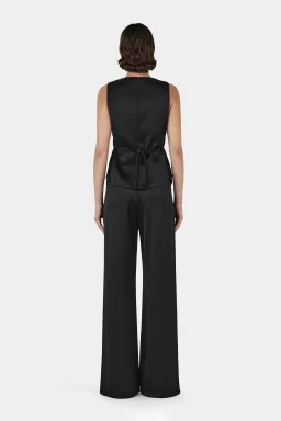 Hansel and Gretel Lane Satin Pant Black Size 10 for rent on The Volte - image 2