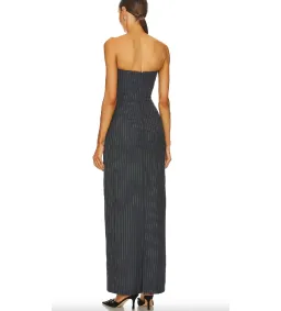 Bec + Bridge Strapless Maxi Dress Black Size 8 for rent on The Volte - image 4